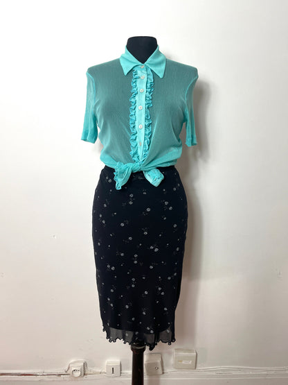 Top Naf Naf vintage en mesh