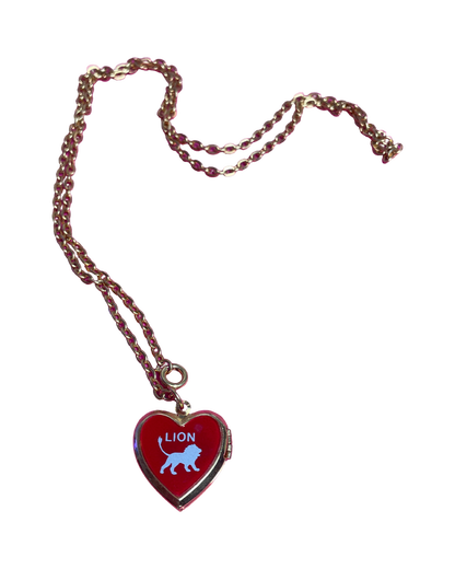 Collier zodiaque lion