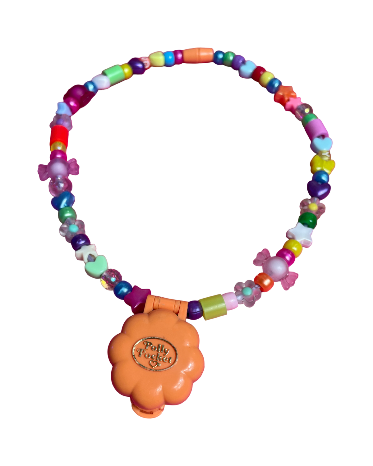 Collier Polly Pocket customisé