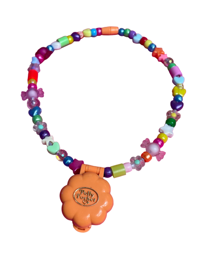 Collier Polly Pocket customisé