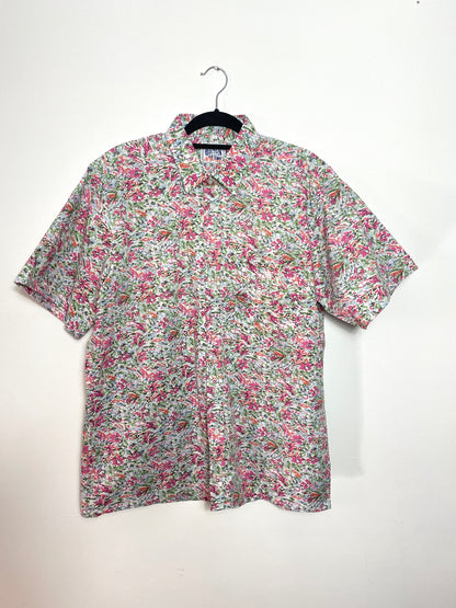 Chemise deadstock à fleurs