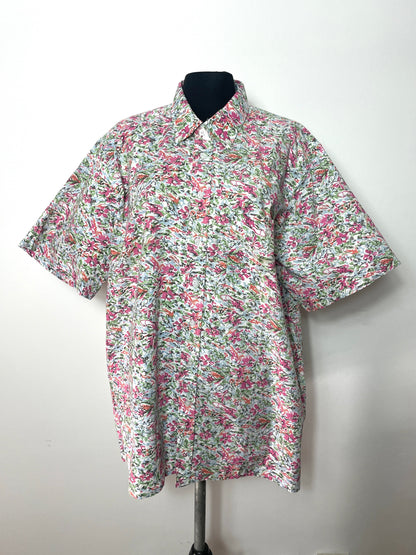 Chemise deadstock à fleurs