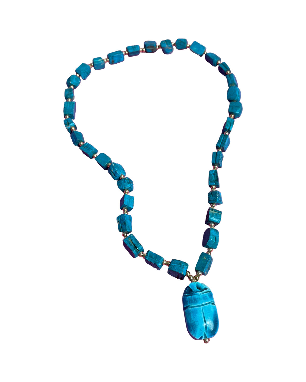Collier scarabée