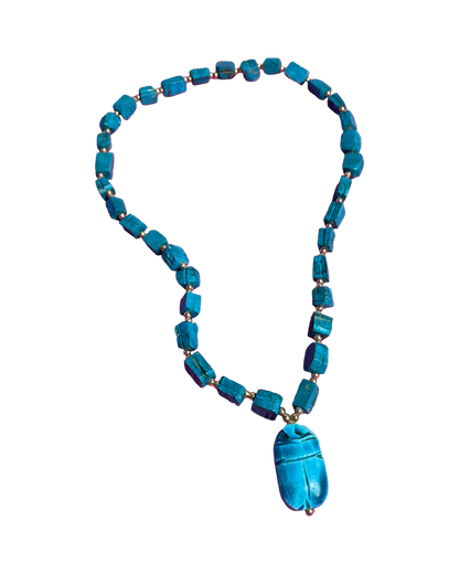 Collier scarabée