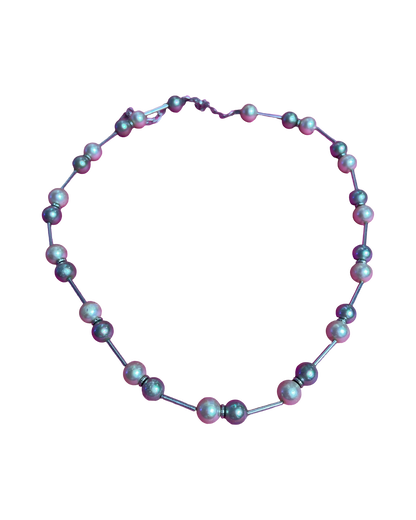 Ras du cou perles argent 925