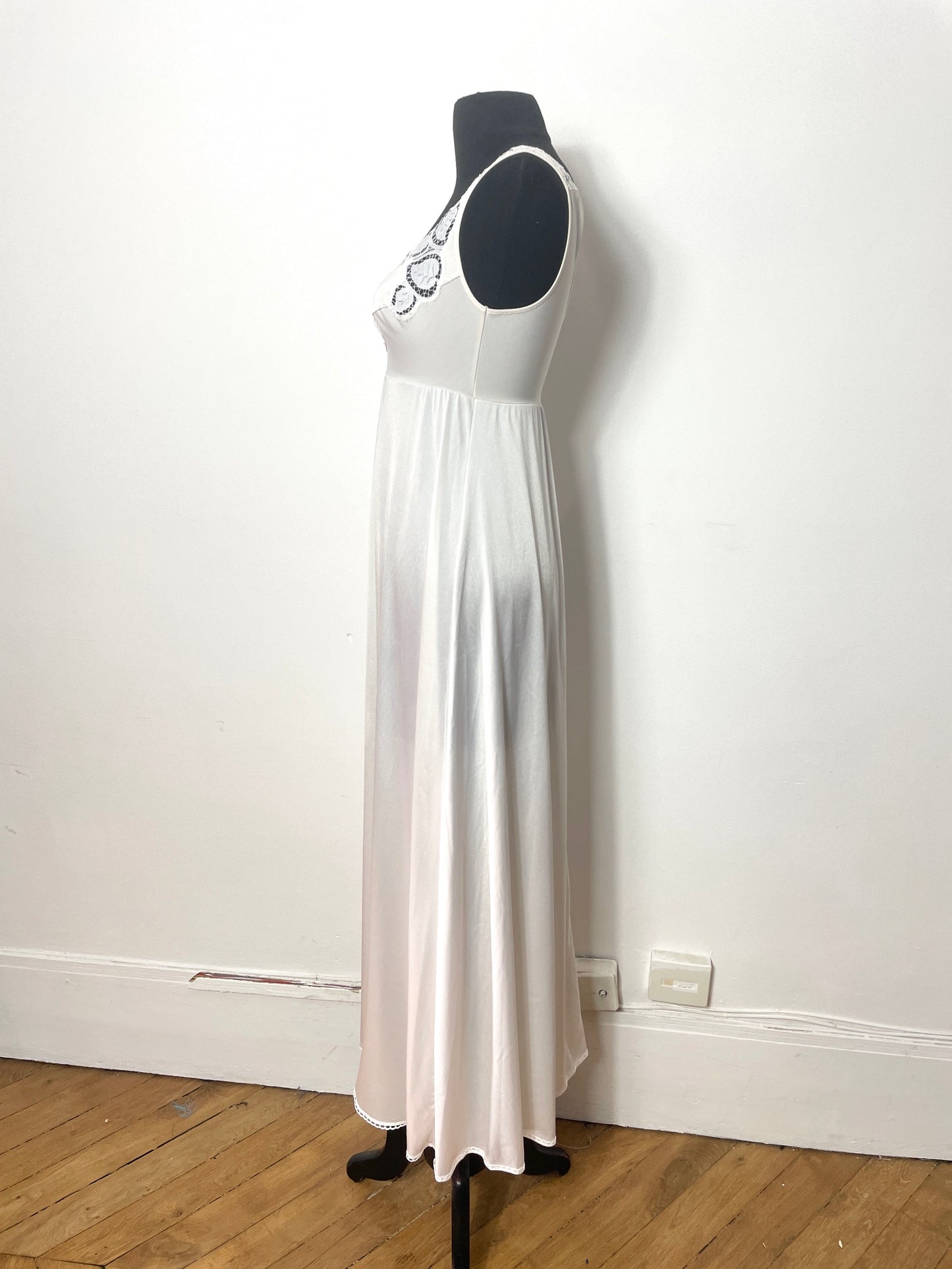 Nuisette vintage blanche