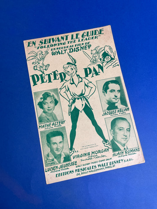 Partition Peter Pan 50s