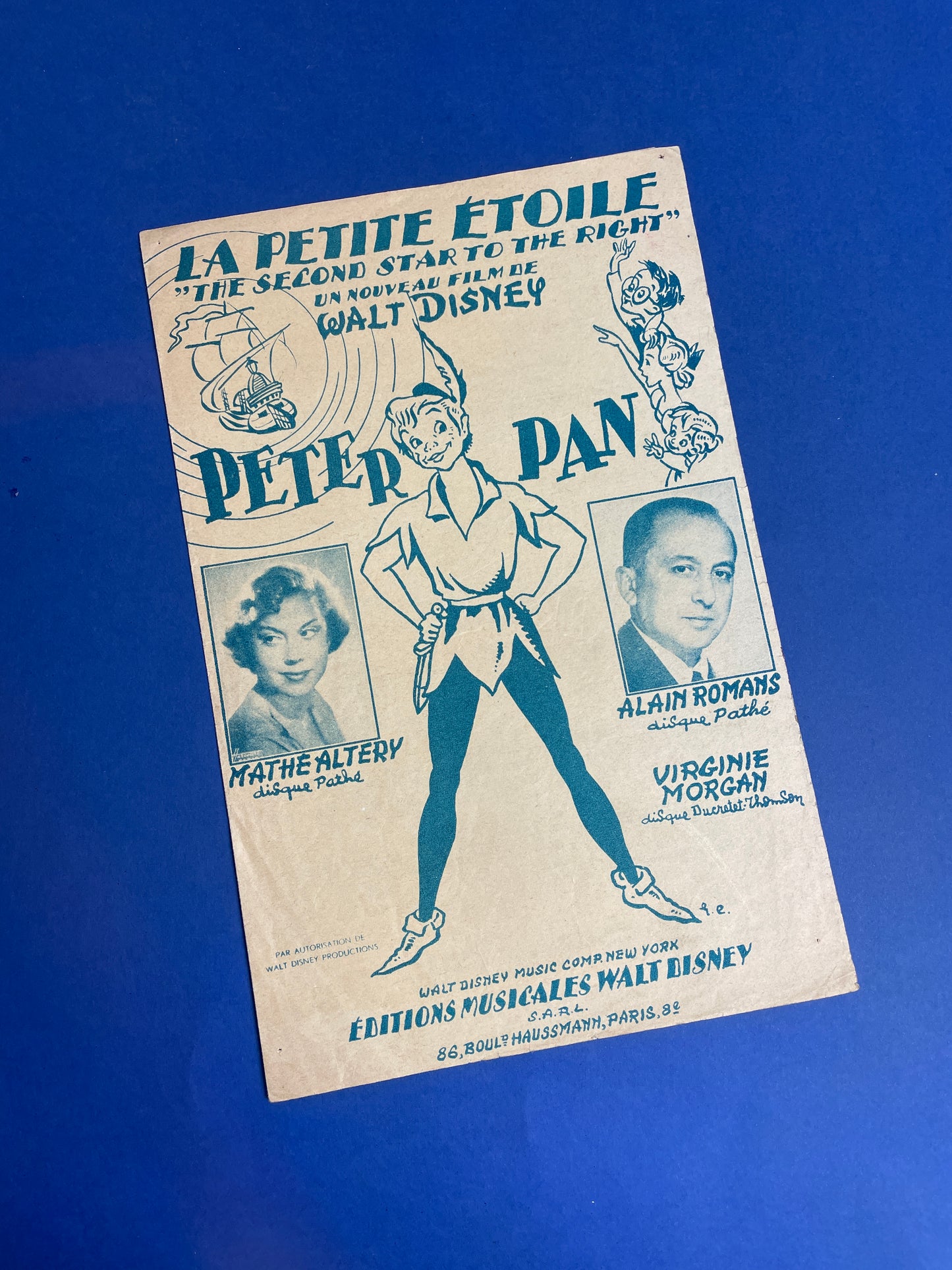 Partition Peter Pan 50s