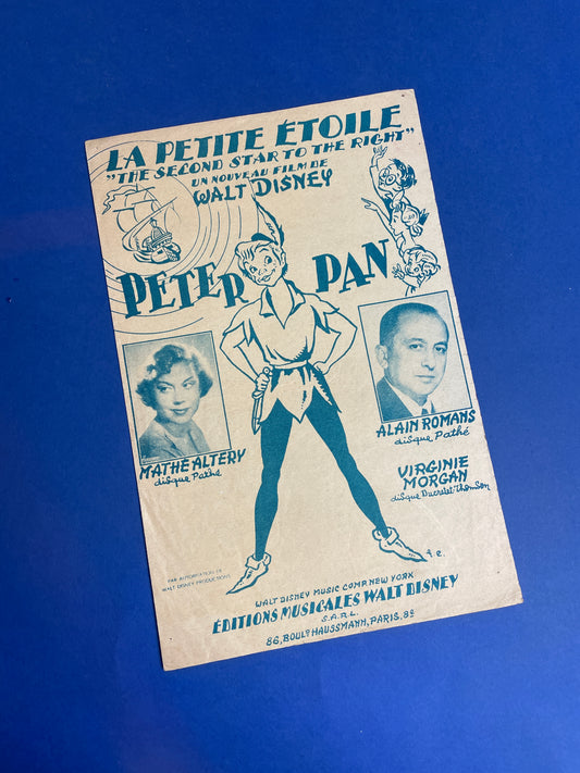 Partition Peter Pan 50s