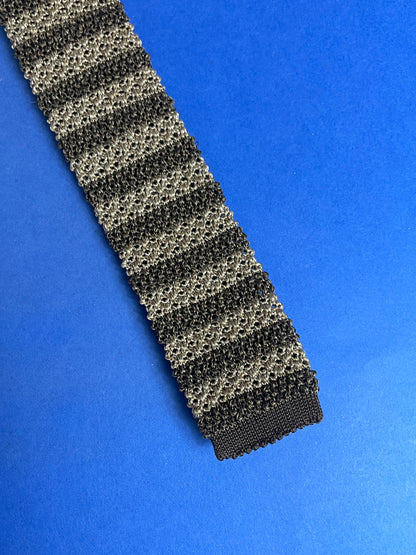 Cravate vintage 50s en maille