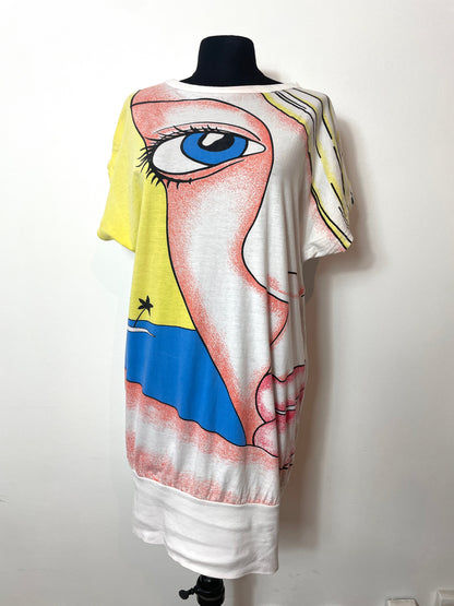 Robe tunique 80s