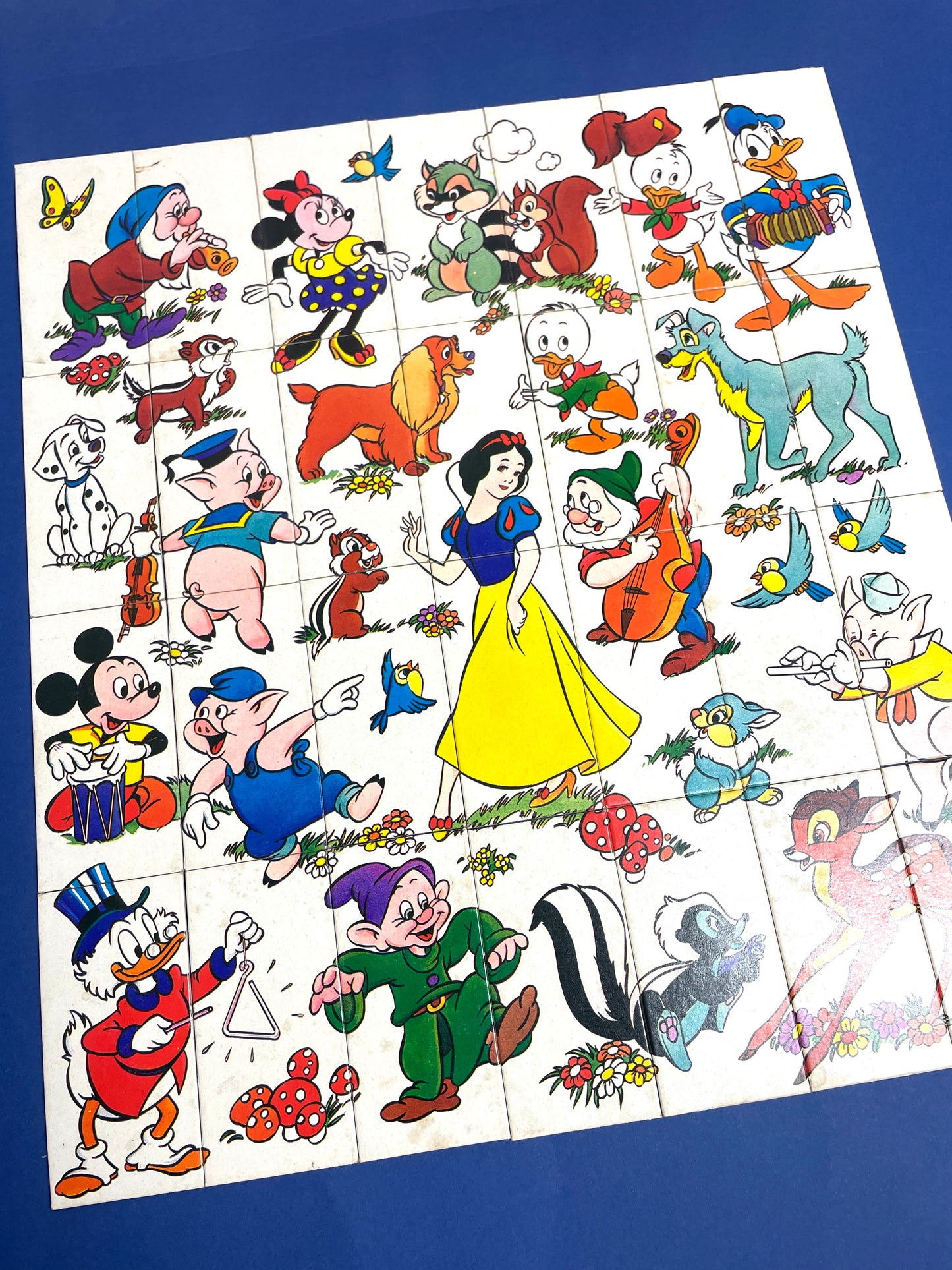 Domino puzzle Disney 1979