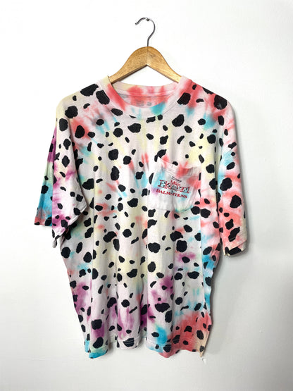 T-shirt vintage 101 dalmatiens tie & dye