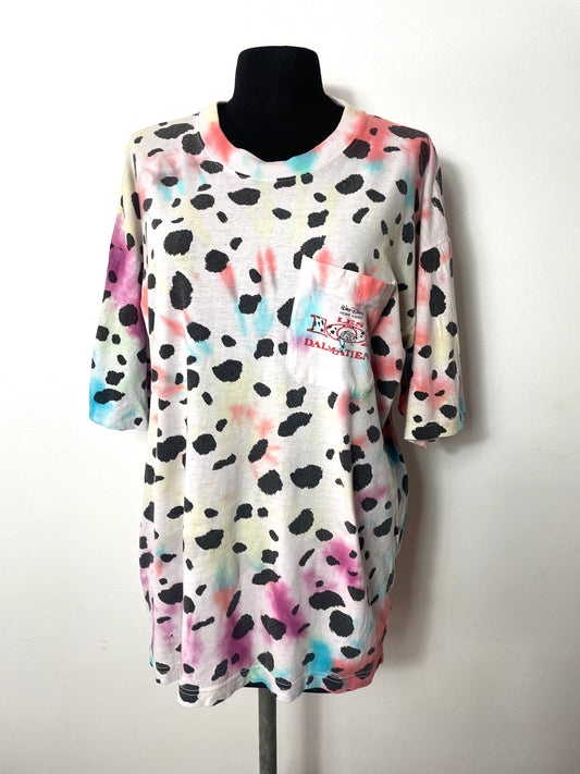 T-shirt vintage 101 dalmatiens tie & dye