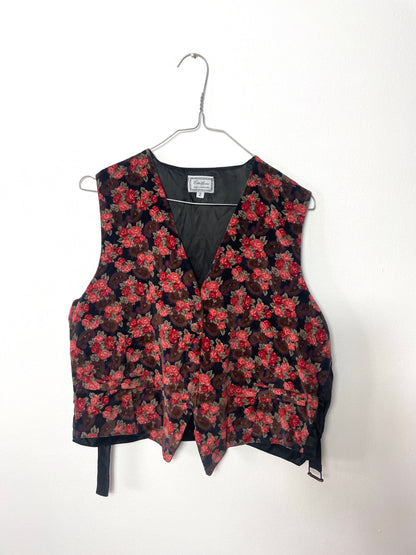 Gilet 90s en velours