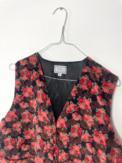 Gilet 90s en velours