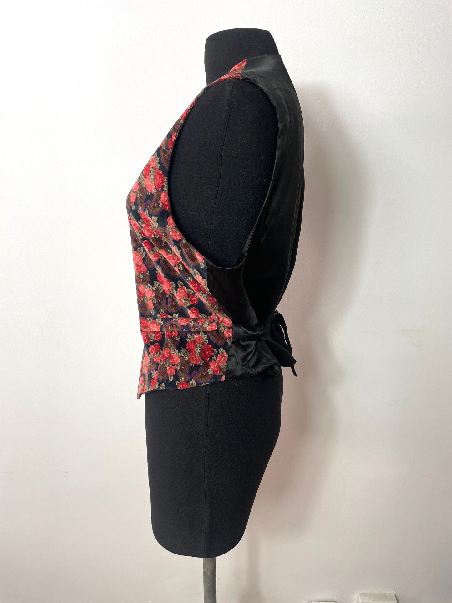 Gilet 90s en velours