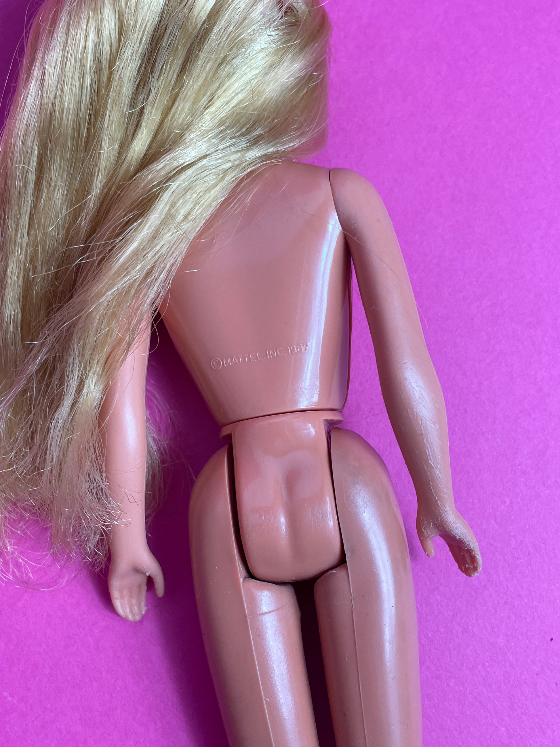 Salopette rose pour poupée Barbie SKIPPER Mattel vintage Salopette rose pour poupée Barbie SKIPPER Mattel vintage
