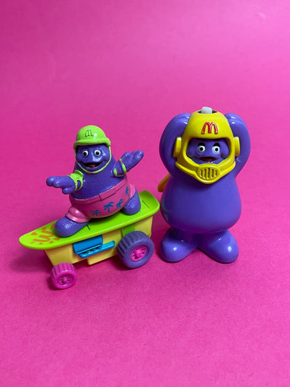 Lot jouets Mcdo Grimace 1992