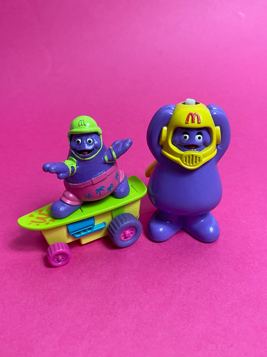 Lot jouets Mcdo Grimace 1992