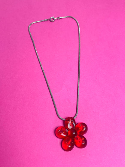 Collier fleur 90s