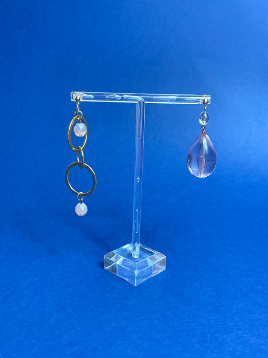 Boucles d'oreille upcyclées