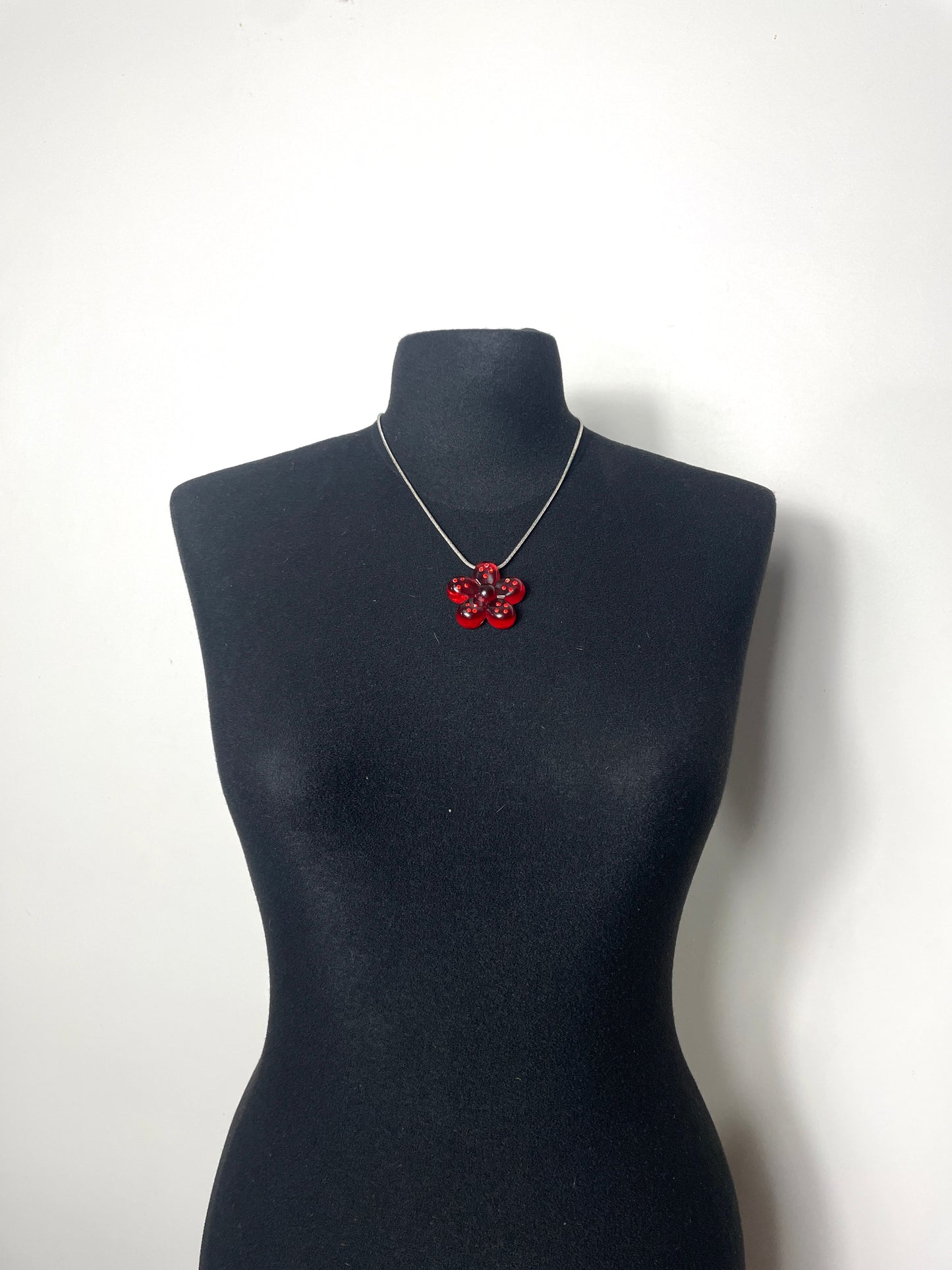 Collier fleur 90s
