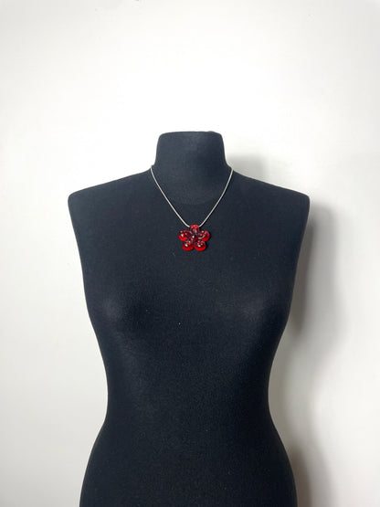 Collier fleur 90s