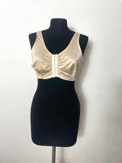 Brassière vintage beige
