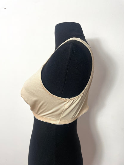 Brassière vintage beige