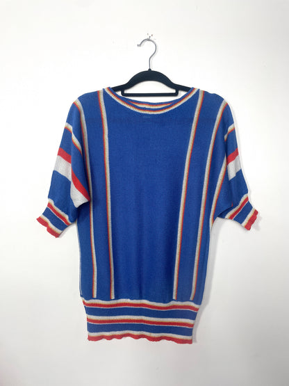 Top en maille 80's