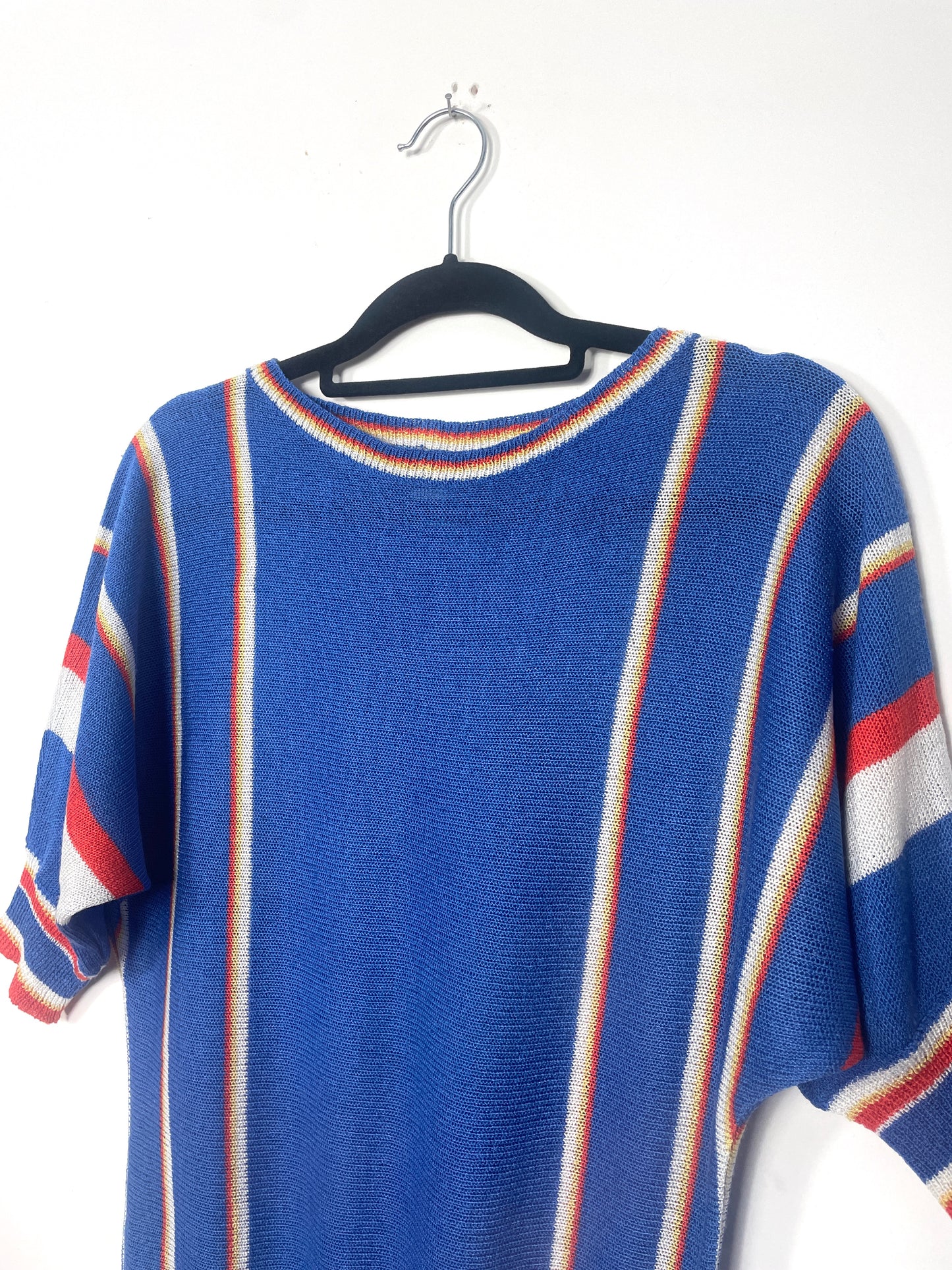 Top en maille 80's