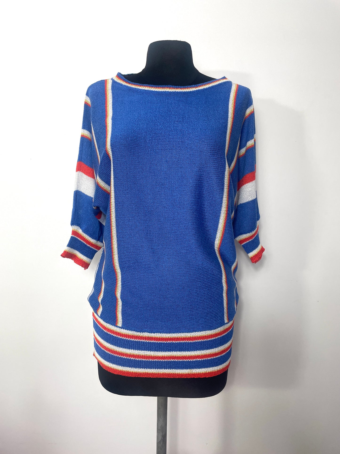 Top en maille 80's