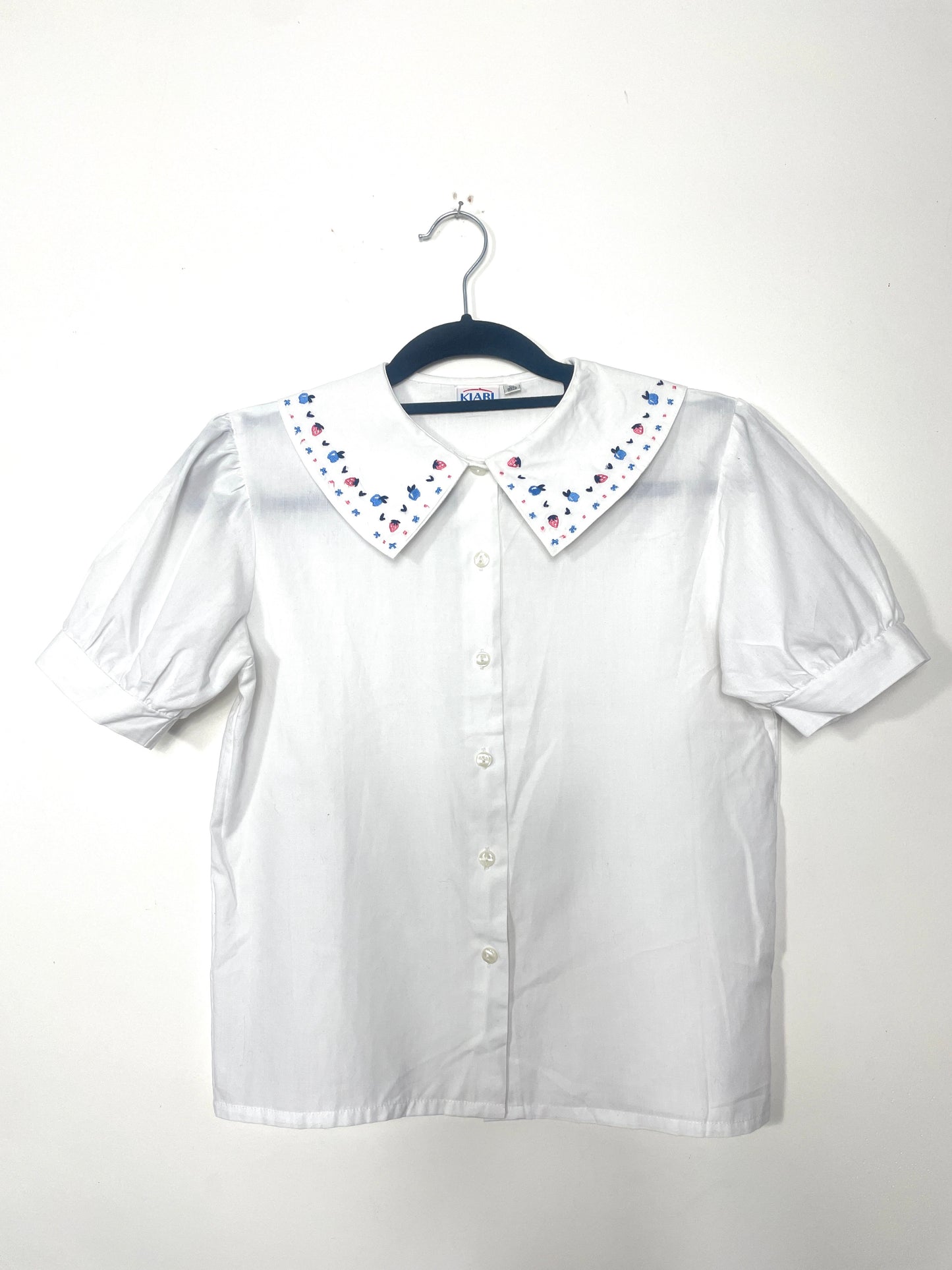 Blouse vintage brodée