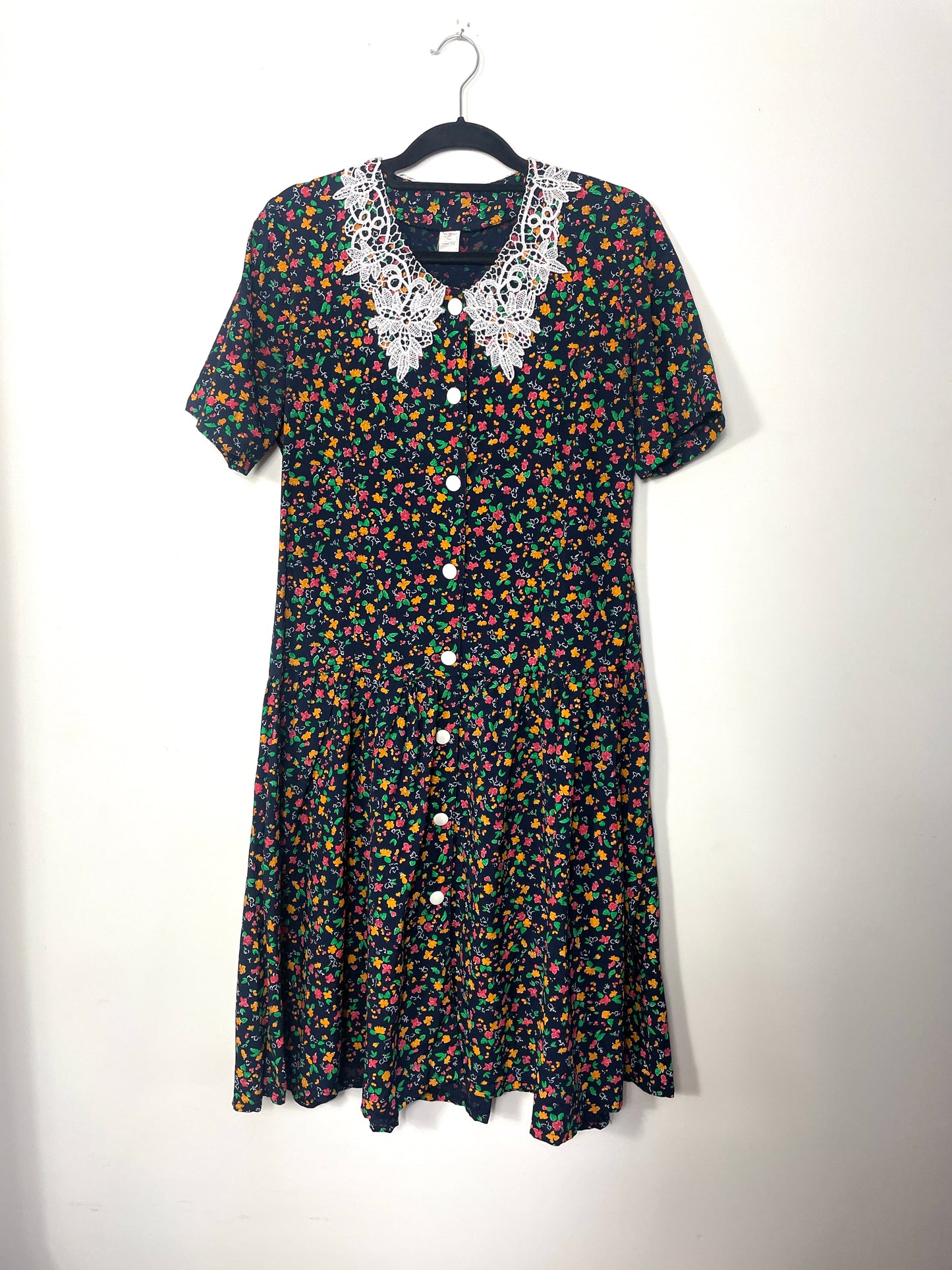Robe 90s à fleurs