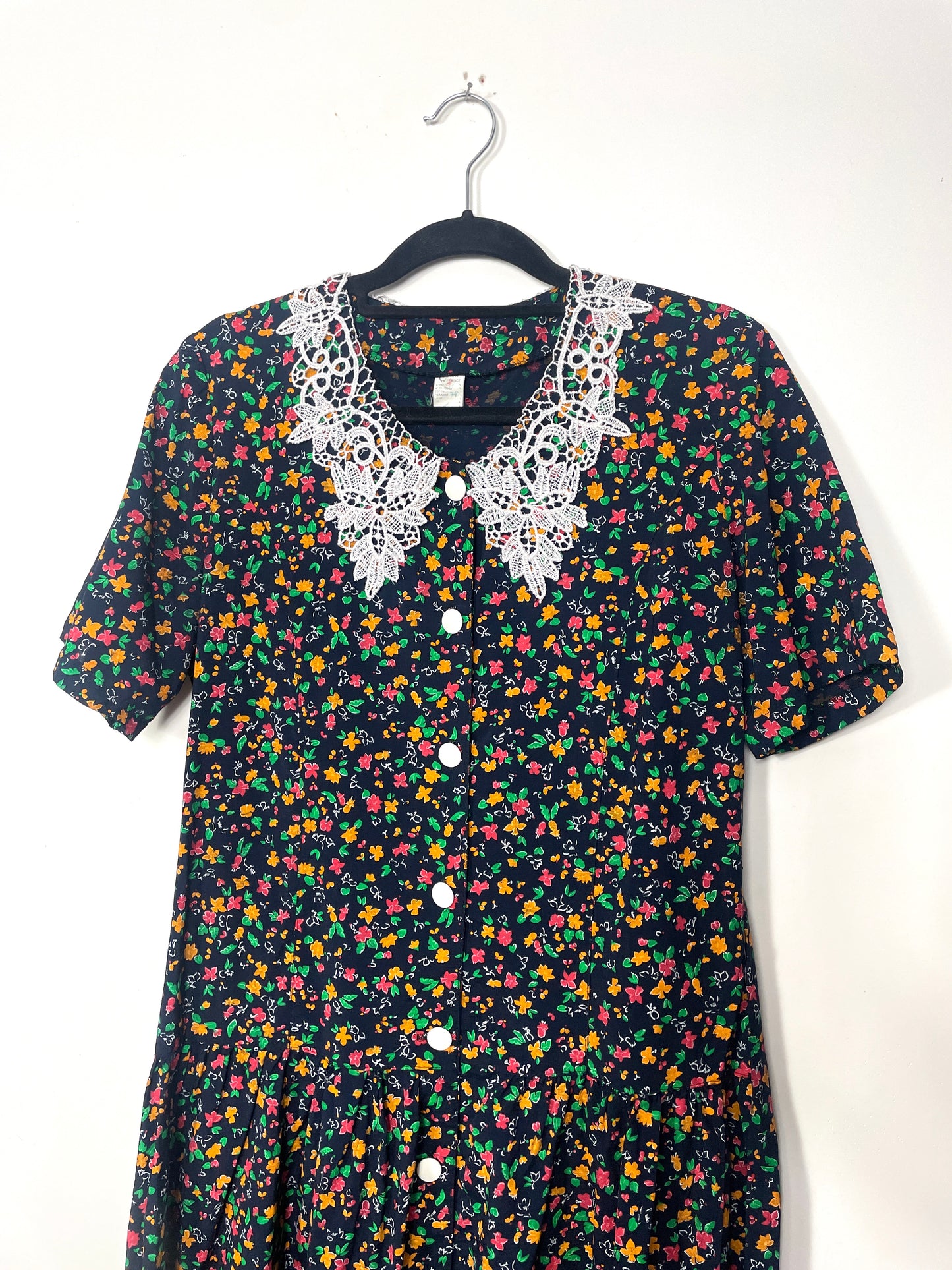 Robe 90s à fleurs