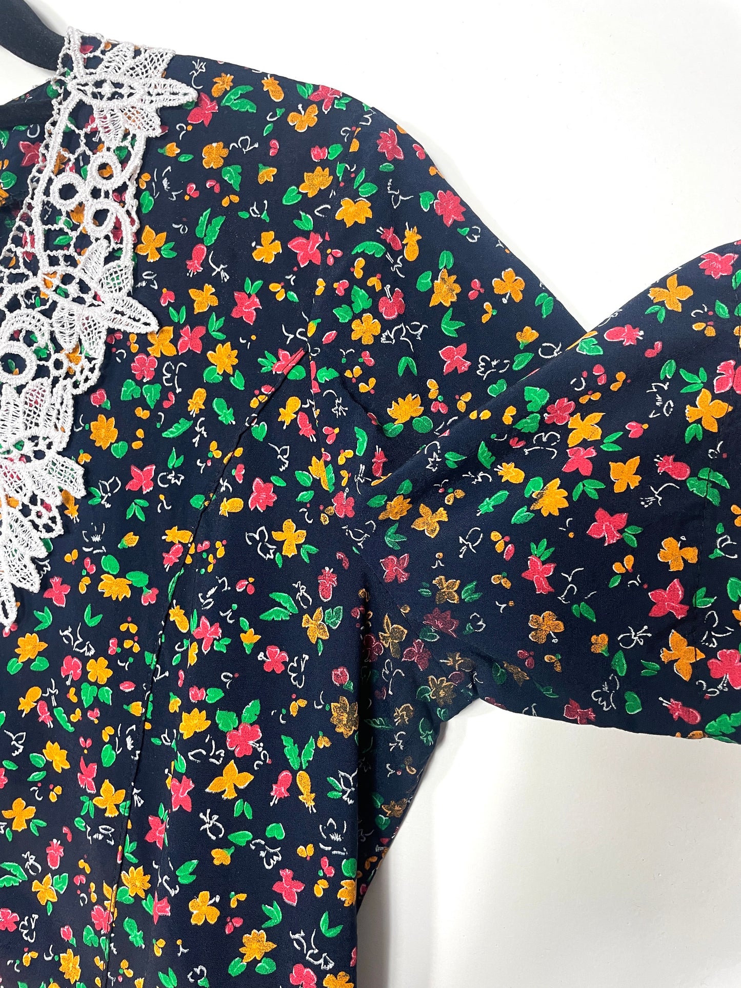 Robe 90s à fleurs
