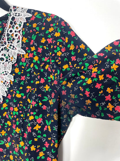 Robe 90s à fleurs
