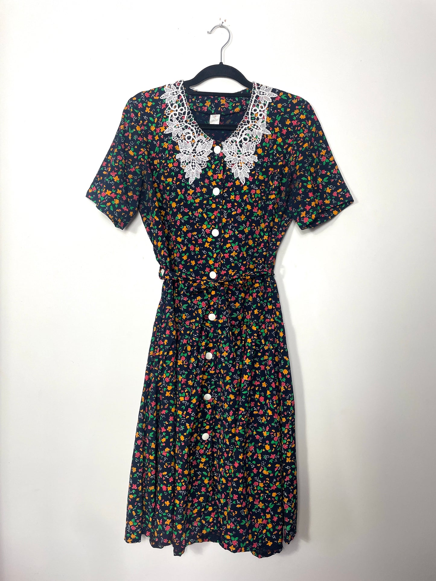 Robe 90s à fleurs