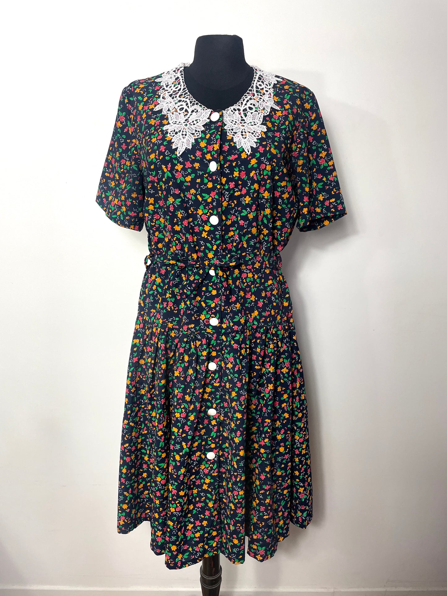 Robe 90s à fleurs