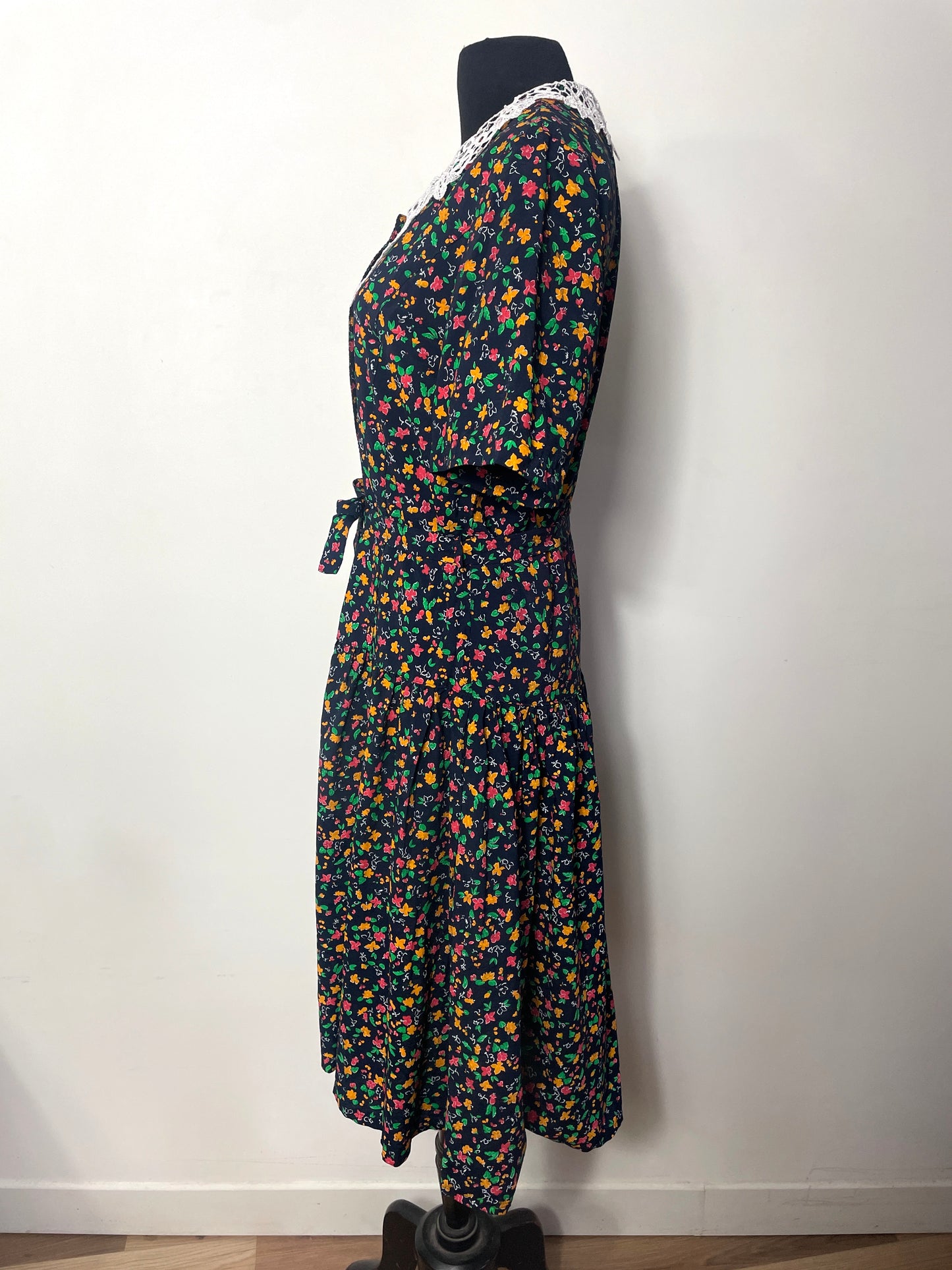 Robe 90s à fleurs