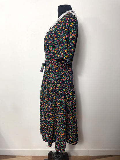 Robe 90s à fleurs