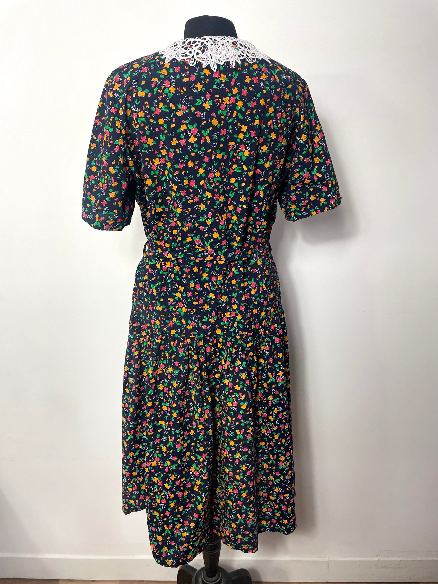 Robe 90s à fleurs