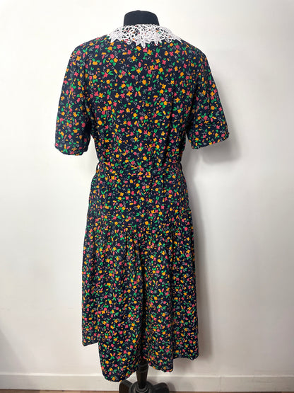 Robe 90s à fleurs
