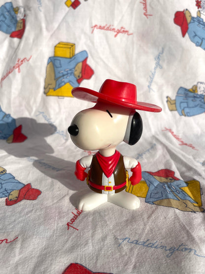 Figurine Snoopy McDo Cowboy 1999