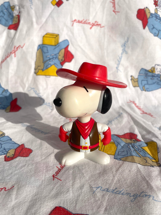 Figurine Snoopy McDo Cowboy 1999