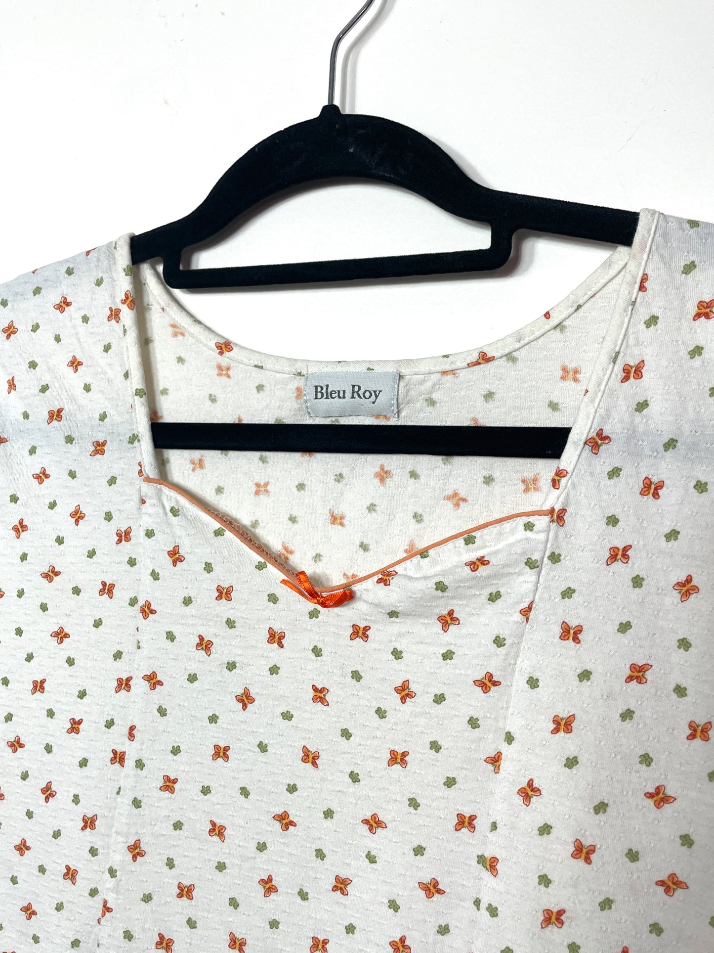 Débardeur 90s à fleurs
