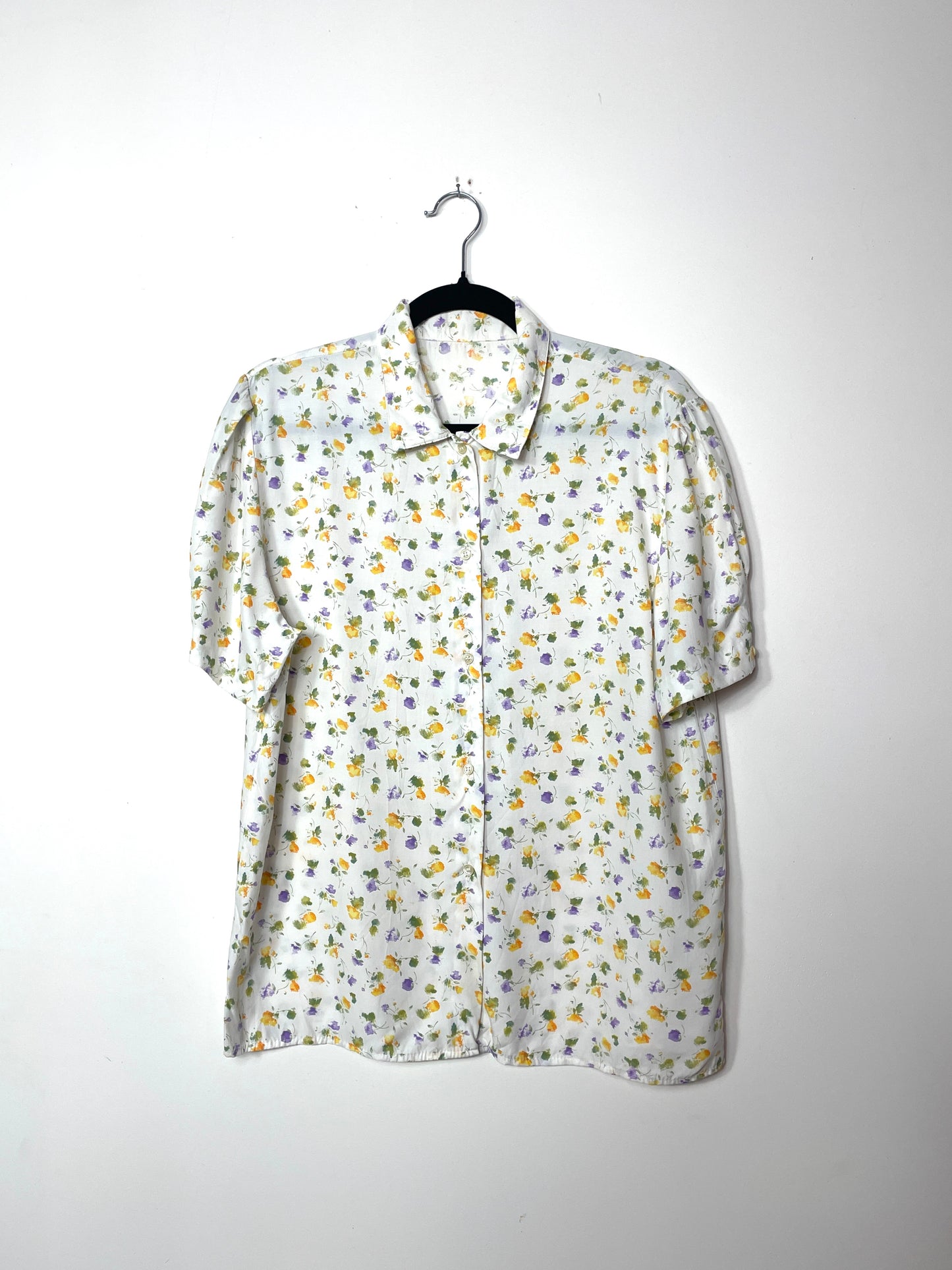 Chemise 90s à fleurs