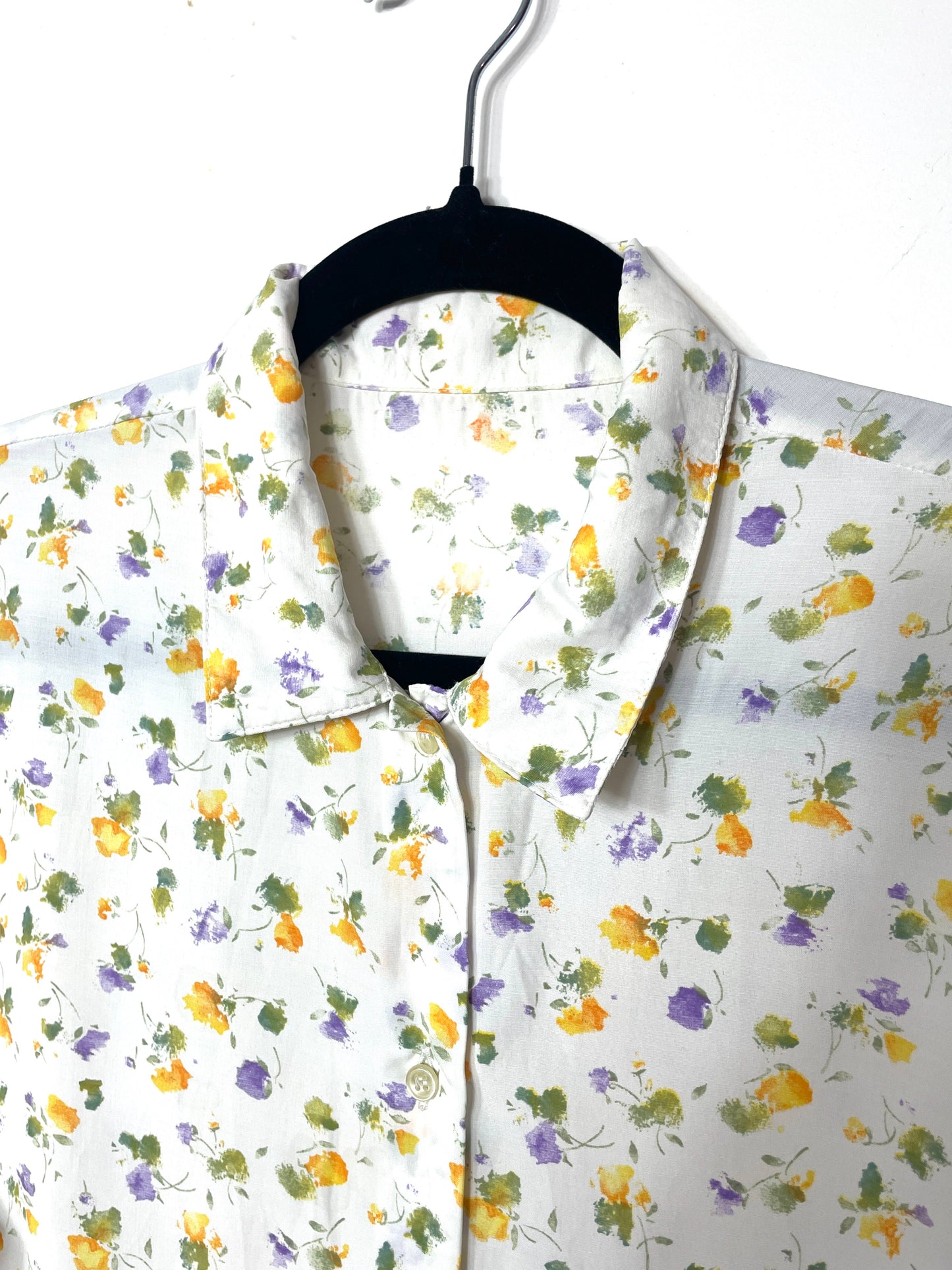 Chemise 90s à fleurs