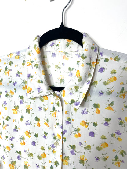 Chemise 90s à fleurs